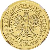 Obverse 200 Zlotych 2011 MW NR White-tailed eagle