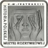 Reverse 10 Zlotych 2009 MW RK Czeslaw Niemen