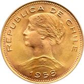 Obverse 100 Pesos 1958 So