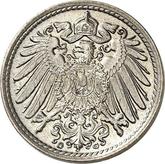 Reverse 5 Pfennig 1906 G