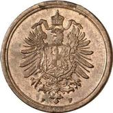 Reverse 1 Pfennig 1875 F