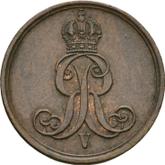 Obverse 1 Pfennig 1862 B