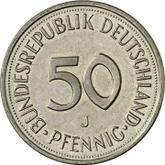Obverse 50 Pfennig 1979 J