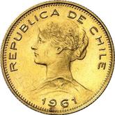 Obverse 100 Pesos 1961 So