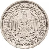 Obverse 50 Reichspfennig 1932 E