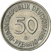 Obverse 50 Pfennig 1983 G