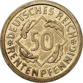 Obverse 50 Rentenpfennig 1924 J