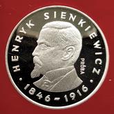 Obverse 100 Zlotych 1977 MW Pattern Henryk Sienkiewicz