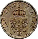 Obverse 3 Pfennig 1868 C