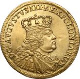 Obverse Ducat 1754 EDC Crown
