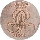 Obverse 1 Pfennig 1824 C