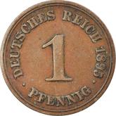 Obverse 1 Pfennig 1895 A