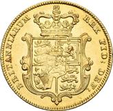 Reverse Half Sovereign 1828