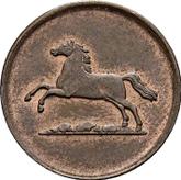 Obverse 1 Pfennig 1852 B