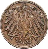 Reverse 1 Pfennig 1914 J