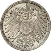 Reverse 5 Pfennig 1903 F