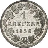 Reverse Kreuzer 1856