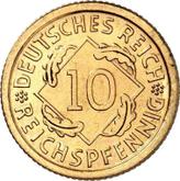 Obverse 10 Reichspfennig 1931 A