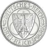 Obverse 3 Reichsmark 1930 D Rhineland Liberation