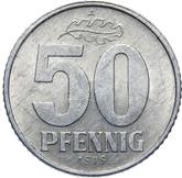 Obverse 50 Pfennig 1979 A