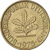 Reverse 10 Pfennig 1975 D