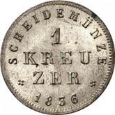 Reverse Kreuzer 1836