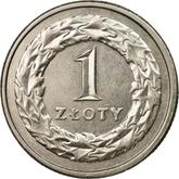 Reverse 1 Zloty 2009 MW