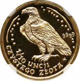 Reverse 50 Zlotych 2009 MW NR White-tailed eagle