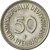 Obverse 50 Pfennig 1976 F