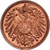 Reverse 1 Pfennig 1903 D