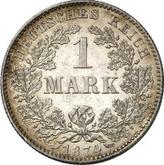 Obverse 1 Mark 1874 E