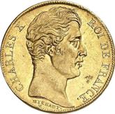 Obverse 20 Francs 1825 W