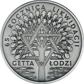 Reverse 20 Zlotych 2009 MW ET 65th Anniversary of the Liquidation of the Lodz Ghetto