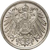 Reverse 10 Pfennig 1901 D