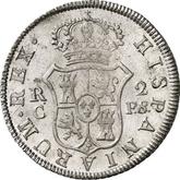 Reverse 2 Reales 1810 C FS