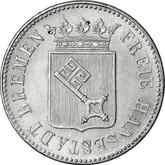 Obverse 12 Grote 1845