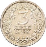 Reverse 3 Reichsmark 1931 A