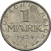 Reverse 1 Mark 1924 J