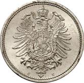 Reverse 10 Pfennig 1873 C