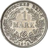 Obverse 1 Mark 1874 C