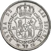 Reverse 10 Reales 1844 M CL