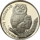 Reverse 500 Zlotych 1986 MW ET Owl