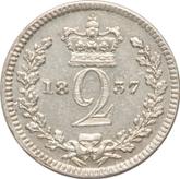 Reverse Twopence 1837 Maundy