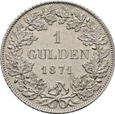 Reverse Gulden 1871