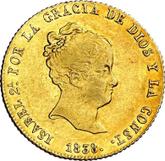 Obverse 80 Reales 1838 S DR