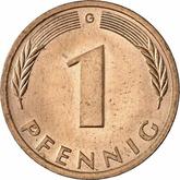 Obverse 1 Pfennig 1983 G