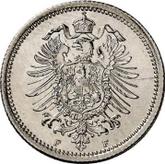 Reverse 20 Pfennig 1874 F