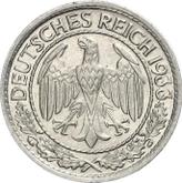 Obverse 50 Reichspfennig 1933 G