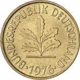 Reverse 5 Pfennig 1976 D