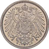 Reverse 5 Pfennig 1913 A